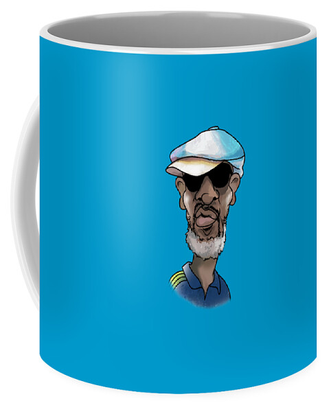  Coffee Mug featuring the digital art The Duke Of Funk by Tony Camm