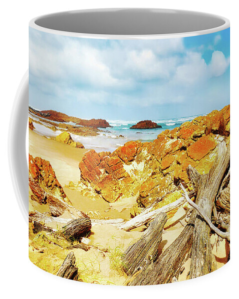 The Edge Of The World Coffee Mug featuring the photograph The Edge of the World 2 by Lexa Harpell