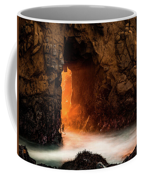 The Exit Coffee Mug featuring the photograph The Exit by Edgars Erglis