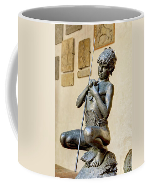 The Fisherboy Coffee Mug featuring the photograph The Fisherboy 01 by Weston Westmoreland