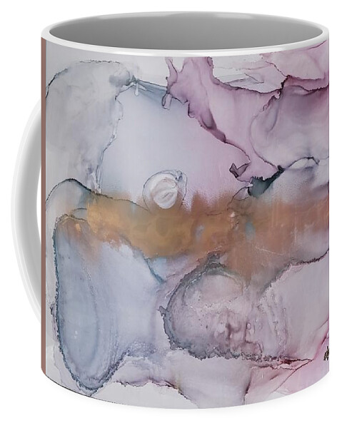 Night Coffee Mug featuring the painting The Foggy Night by Katy Bishop