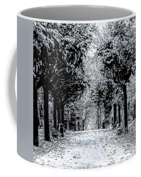Landscape Coffee Mug featuring the photograph The Gates by Meghan Gallagher