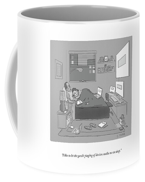 The Gentle Pinging Of Devices Coffee Mug