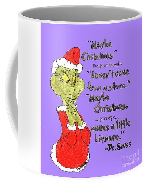 The Grinch coffee mug 