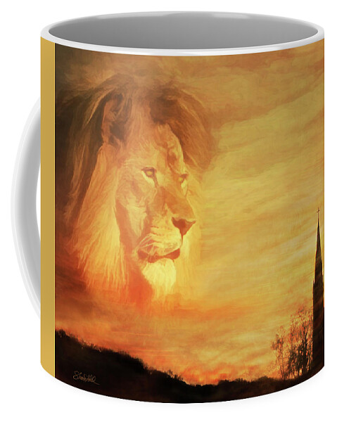 Fine Art Coffee Mug featuring the photograph The Guardian by Shara Abel