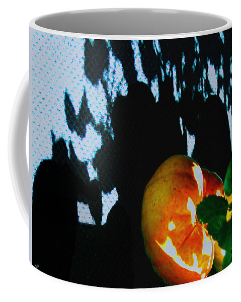 Autumn Coffee Mug featuring the digital art The Harvest Ball by Cliff Wilson