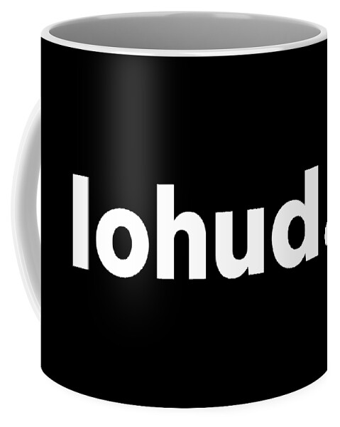 The Journal News Coffee Mug featuring the digital art Lohud White Logo by Gannett Co