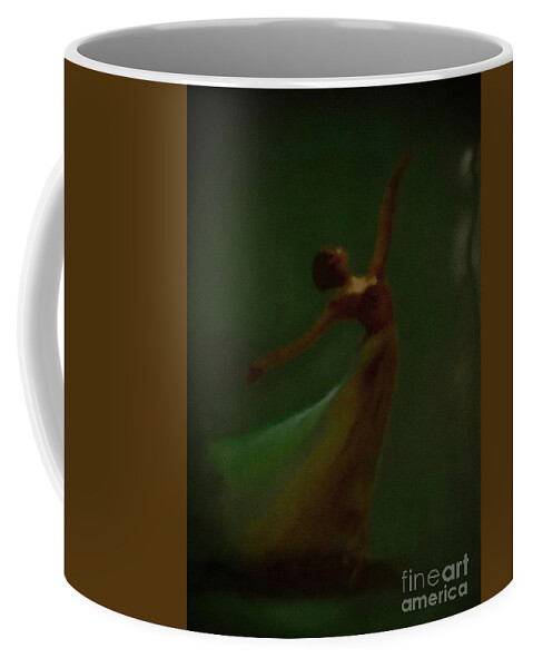 Dance Ballet Coffee Mug featuring the painting The language of Dance by FeatherStone Studio Julie A Miller
