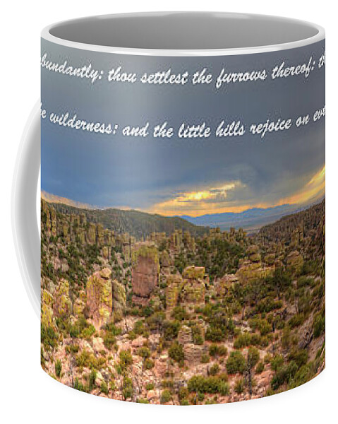 Mountains Coffee Mug featuring the photograph The Little Hills Rejoice by Robert Harris