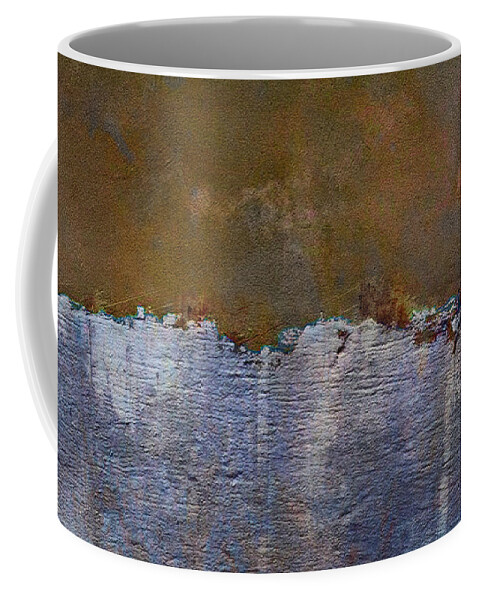 Abstract Coffee Mug featuring the digital art The Longest Summer by Ken Walker