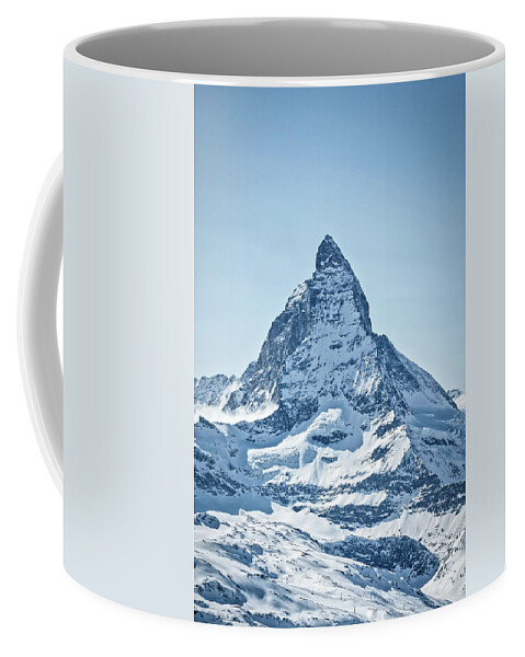 Alpine Coffee Mug featuring the photograph The Matterhorn by Rick Deacon