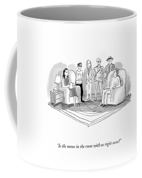 The Meme In The Room Coffee Mug