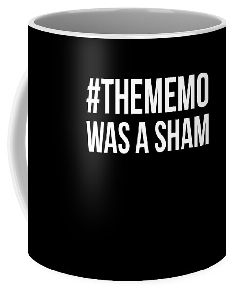 Funny Coffee Mug featuring the digital art The Memo Was A Sham by Flippin Sweet Gear