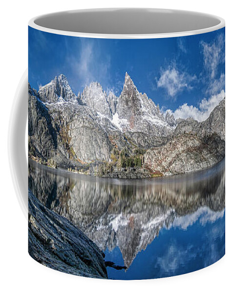 Landscape Coffee Mug featuring the photograph The Minarets by Romeo Victor