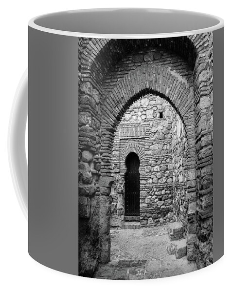Door Coffee Mug featuring the photograph The Mysterious Doorway by Naomi Maya