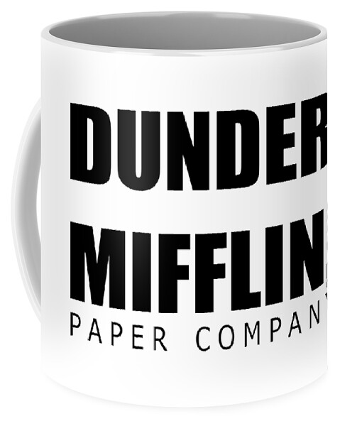 The office - dunder mifflin logo - tv show Coffee Mug by Andrea - Pixels