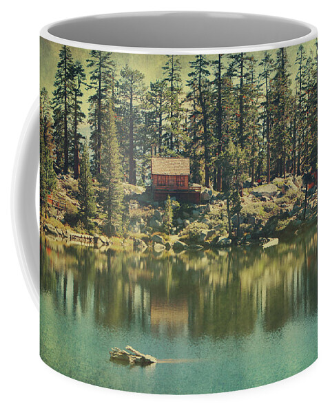 South Lake Tahoe Coffee Mug featuring the photograph The Old Days by the Lake by Laurie Search