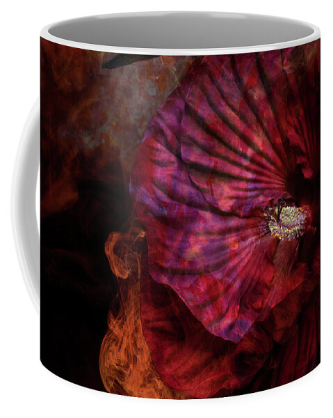 Hibiscus Coffee Mug featuring the photograph The Only Show In Town by Cynthia Dickinson
