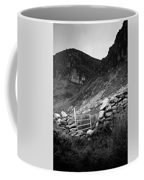 Open Gate Coffee Mug featuring the photograph The Open Gate by Mark Callanan