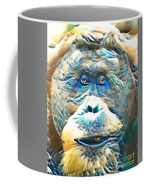 Wingsdomain Coffee Mug featuring the photograph The Orangutan Tsunami 20210715 by Wingsdomain Art and Photography