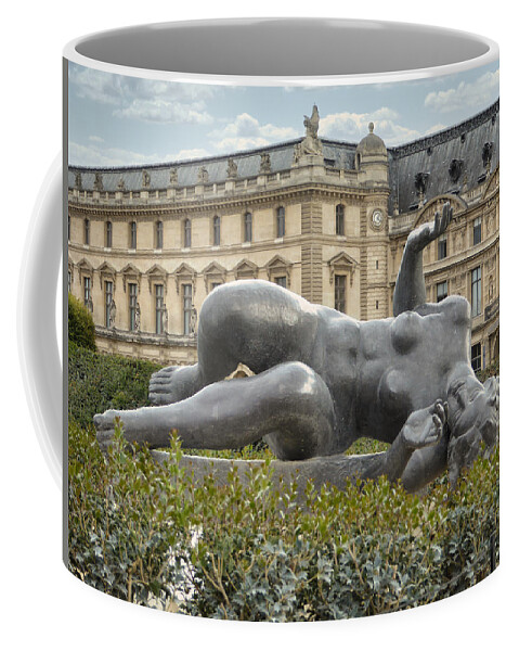 Paris Coffee Mug featuring the photograph The Other Twin by Segura Shaw Photography
