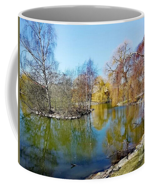 Nature Coffee Mug featuring the photograph The Park by Alexandra Vusir