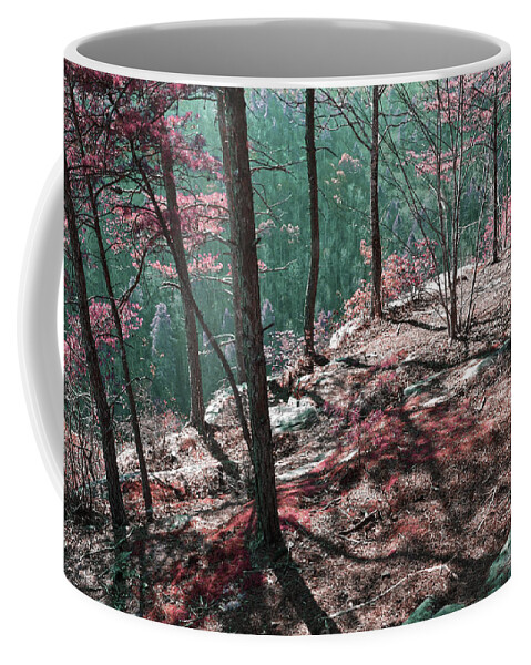 Obed Coffee Mug featuring the photograph The Point Trail Infrared by Phil Perkins