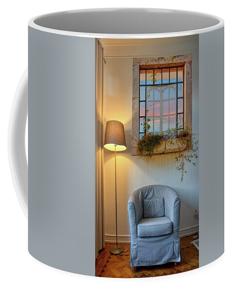 Window Coffee Mug featuring the photograph The Prison by Micah Offman