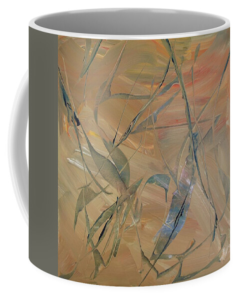 Original Coffee Mug featuring the painting The Rain Has Gone by Dick Richards