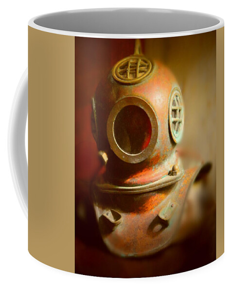 Diver Coffee Mug featuring the photograph The Retired Diver by Stacie Siemsen