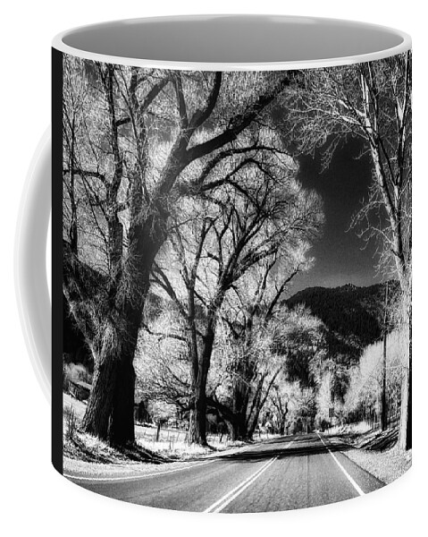 Genoa Coffee Mug featuring the photograph The Road to Genoa by Steph Gabler