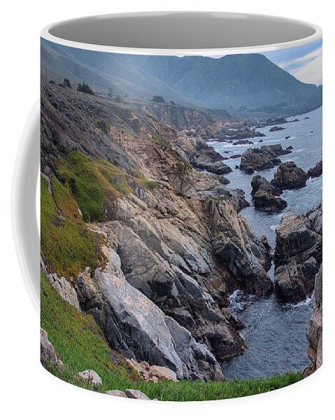 Beach Coffee Mug featuring the photograph The Rugged Big Sur Coast by Matthew DeGrushe