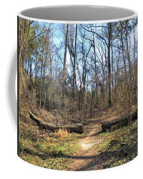 Efficiency Coffee Mug featuring the photograph The Shortest Distance Between... by Ed Williams