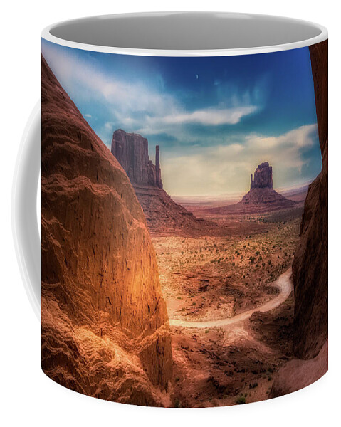 Arizona Coffee Mug featuring the photograph The Silver Valley by Micah Offman