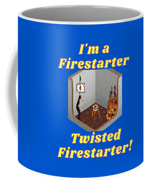 The Sims - Firestarter Twisted Firestarter - Gamer Maxis Family PC Game Sim  Prodigy Coffee Mug