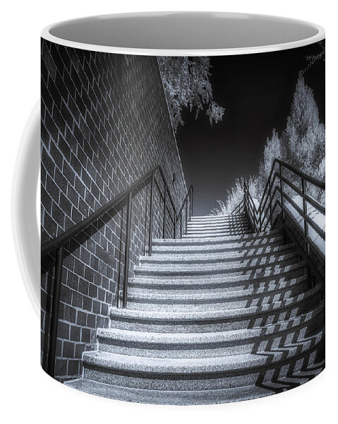 Stairs Coffee Mug featuring the photograph The Stairs by Penny Polakoff