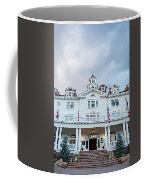 The Stanley Hotel Coffee Mug featuring the photograph The Stanley Hotel Colorado by Kyle Hanson