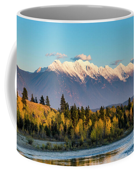 Canada Coffee Mug featuring the photograph The Steeples by Michael Wheatley