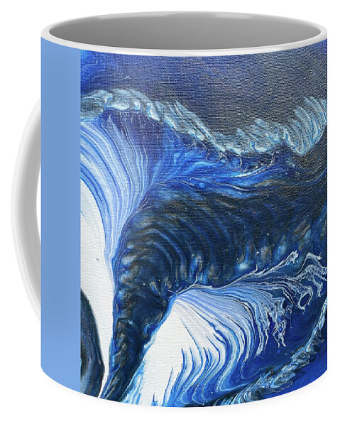 Storm Coffee Mug featuring the painting The Storm Within by Nicole DiCicco
