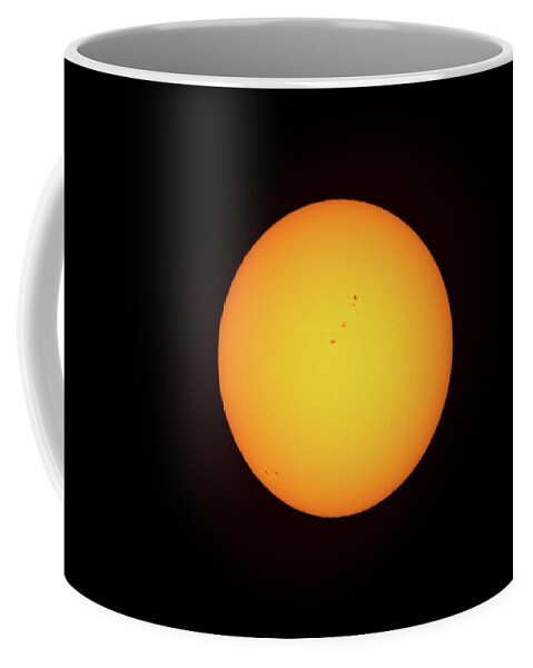 Solar Eclipse Coffee Mug featuring the photograph The Sun by David Beechum