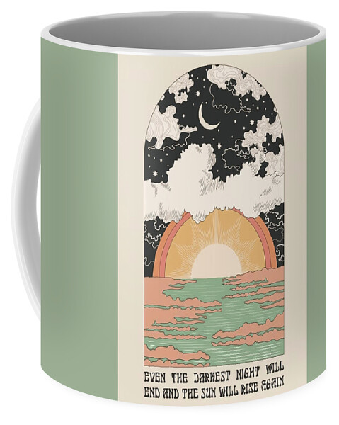 The-Sun-Will-Rise Coffee Mug by Adityaa Belson - Pixels
