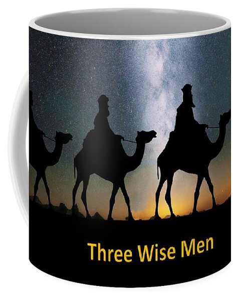The Three Wise Men Coffee Mug by Nancy Ayanna Wyatt - Pixels