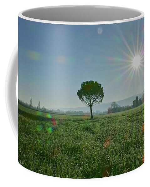 Landscape Coffee Mug featuring the photograph The time for festivities by Karine GADRE