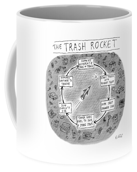 The Trash Rocket Coffee Mug