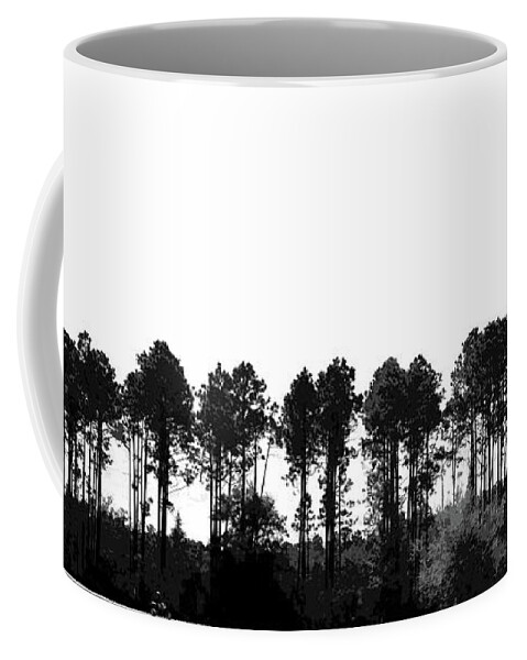 Trees Coffee Mug featuring the photograph The Trees by Neala McCarten
