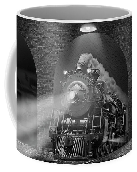 Steam Engine Coffee Mug featuring the photograph The Tunnels H by Mike McGlothlen