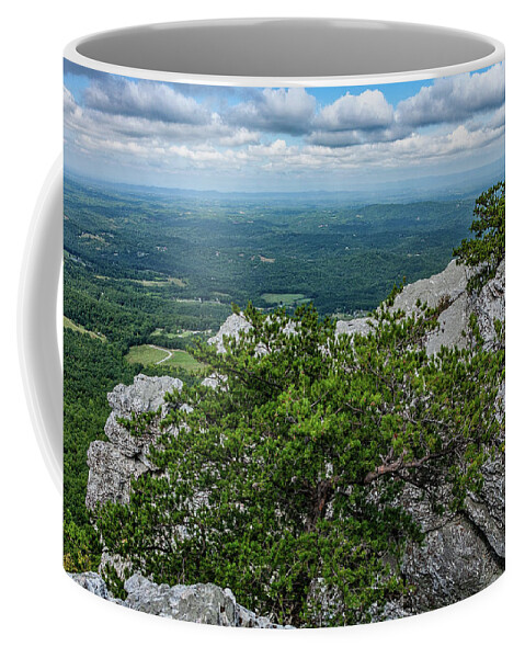 North Carolina Coffee Mug featuring the photograph The View From the Top I by Dan Carmichael