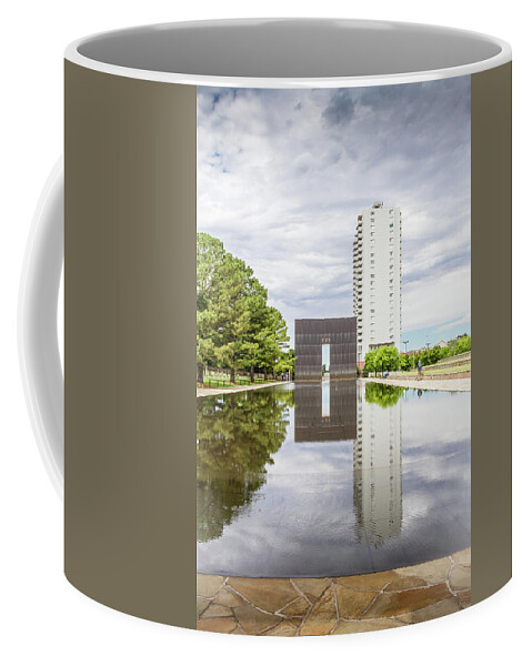Bombing Coffee Mug featuring the photograph Reflection Of The Past by Annette Hugen