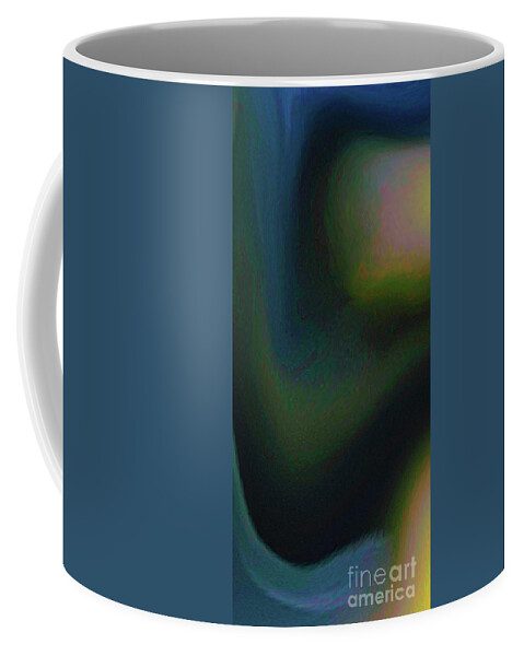 Translucent Coffee Mug featuring the digital art The watcher by Glenn Hernandez