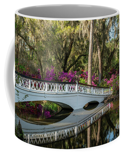 Charleston Coffee Mug featuring the photograph The White Bridge 2021 by Jim Miller